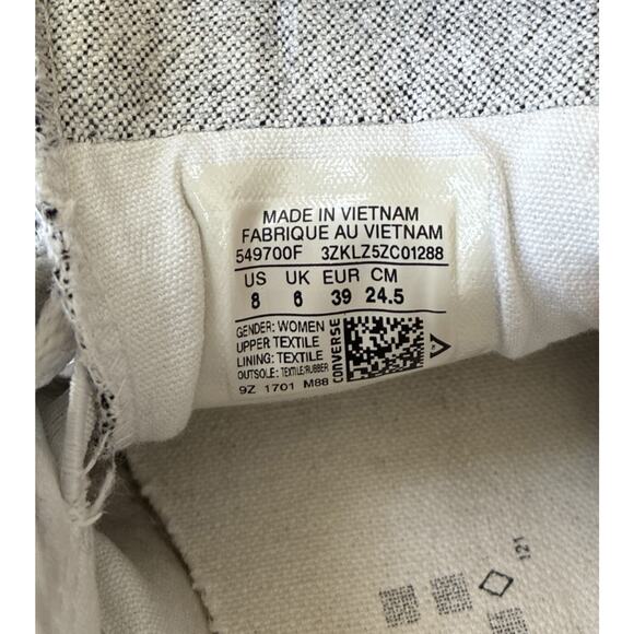 Converse Chuck Taylor All-Star Womens Sneakers Shoes Gray Madison Size 8 54970 - Picture 10 of 10